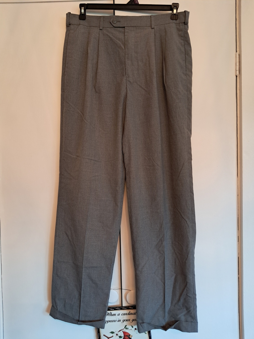 Roundtree & Yourke Men's Dress Pants - Gray
